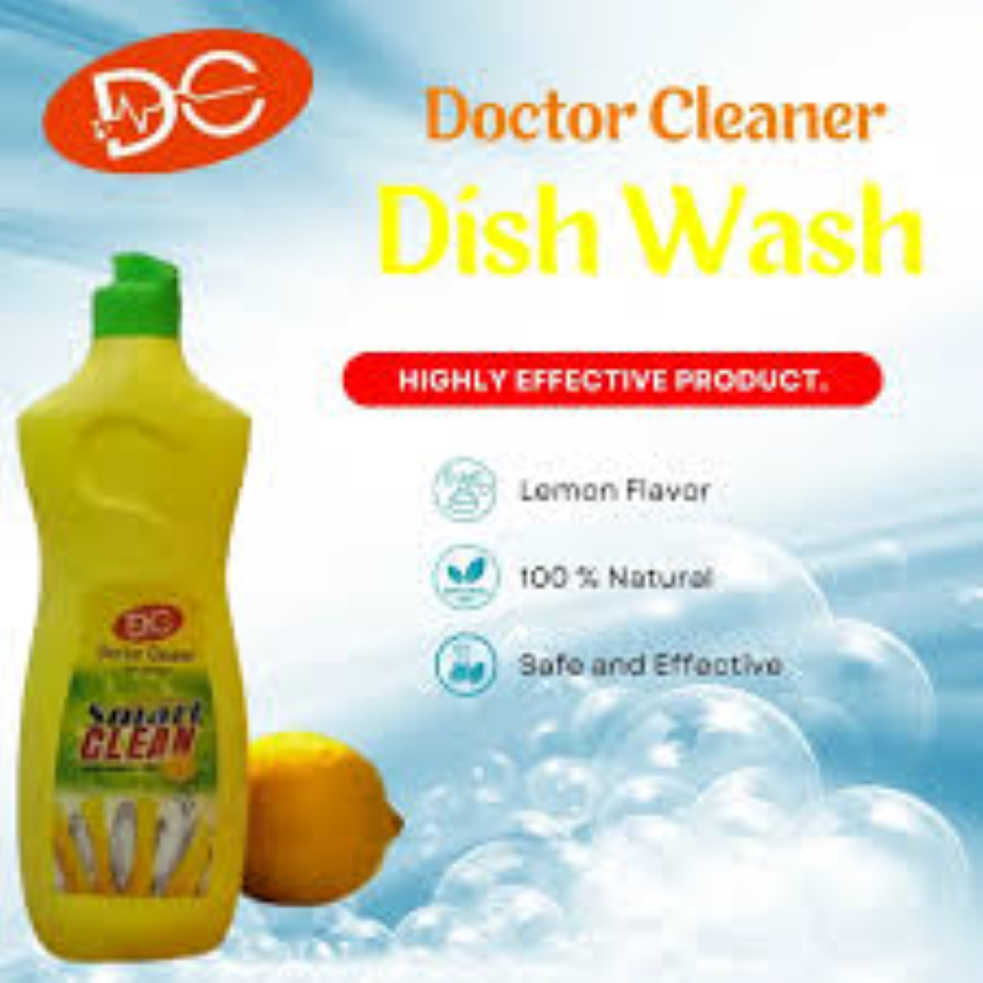 DR.WALES D/WASH LIQUID LEMON ZEST 1LT